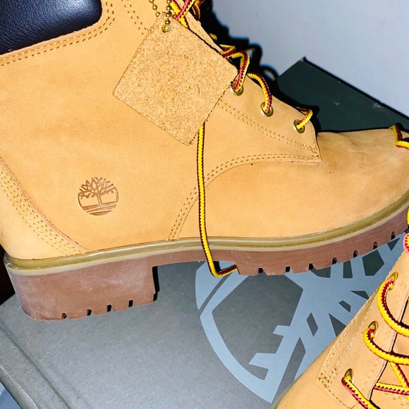 Timberland Jayne Women’s 6Inch Wheat Nubuck Boots - Picture 8 of 13